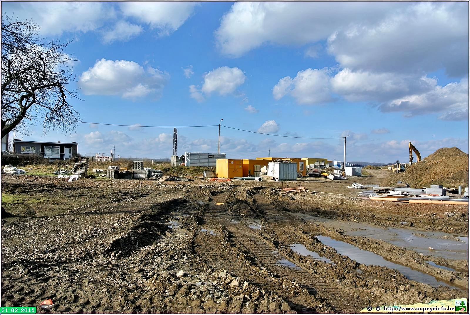 Trilogiport - Hermalle-sous-Argenteau travaux construction pont Euregio