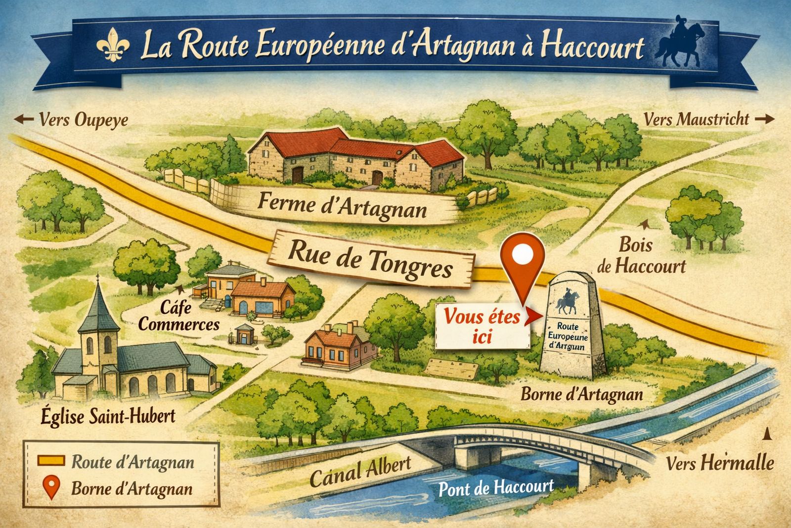 La Route Européenne d’Artagnan - Haccourt